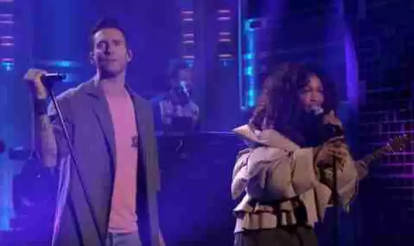 SZA Performs ‘What Lovers Do’ With Maroon 5 On ‘Fallon’